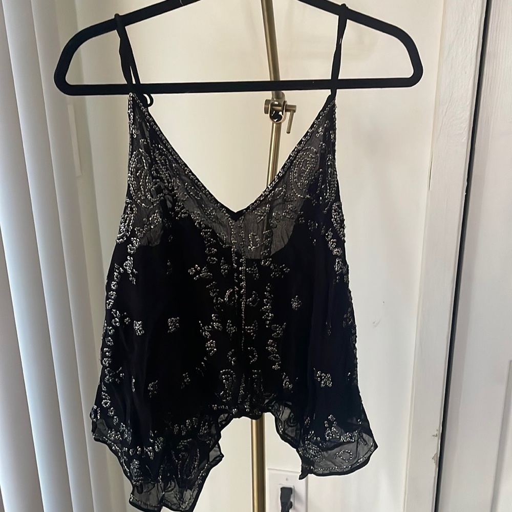 NWT Free People sequin top
